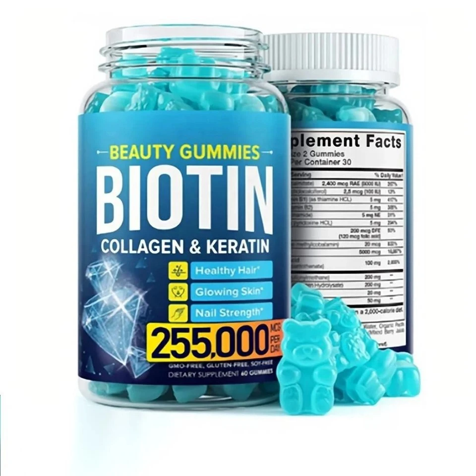 Veganske biotinske gumene gume